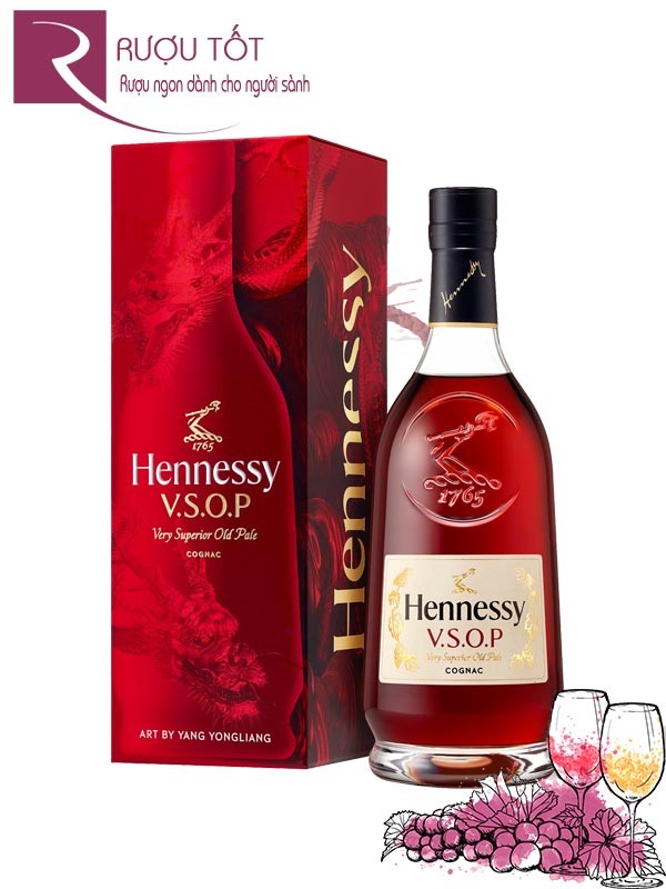 Hộp quà tết Hennessy VSOP năm 2024