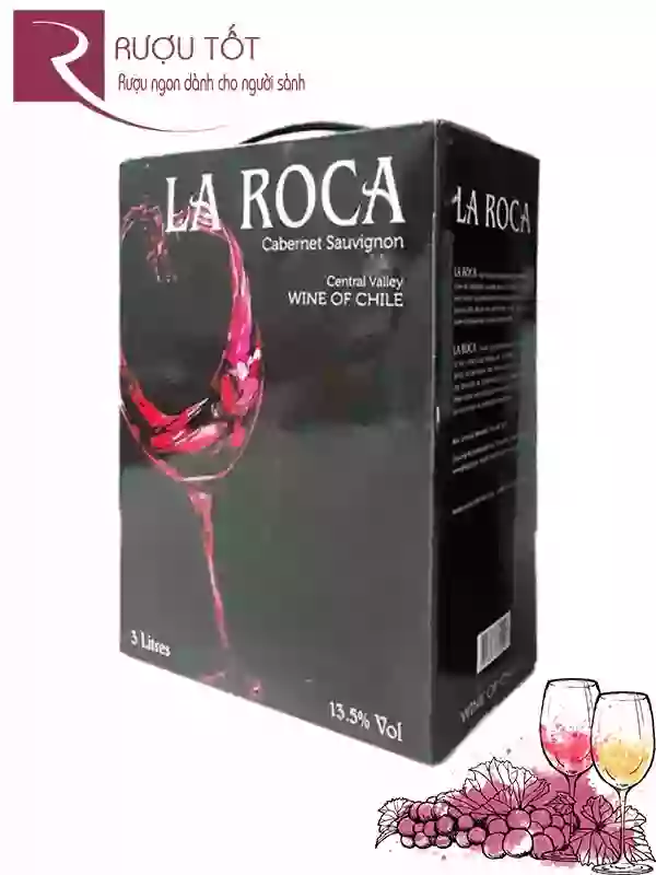 Rượu Vang Bịch La roca (3 lít – 5 lít)