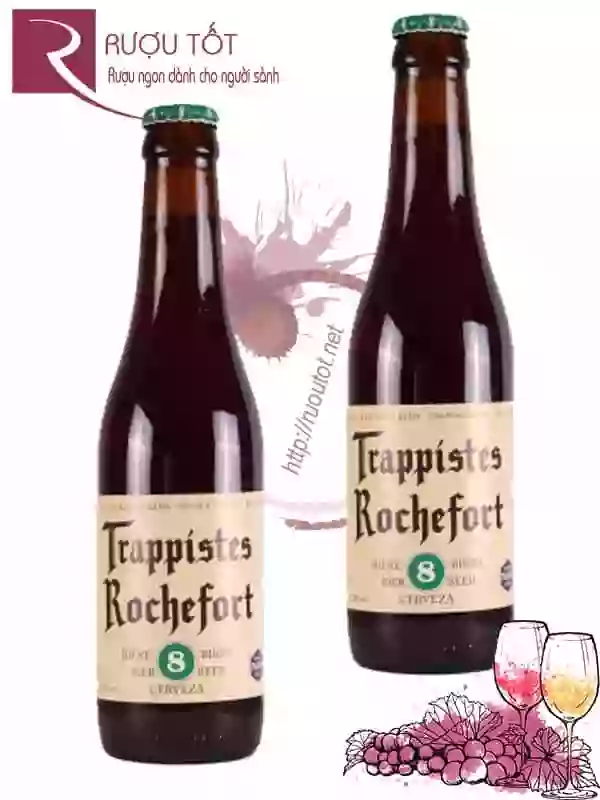 Bia Rochefort 8 cao cấp 9,2 độ nhập khẩu Bỉ