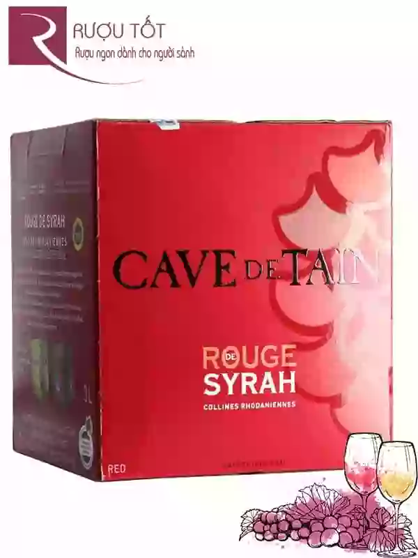 Vang Pháp Cave de Tain bịch 3L nhập khẩu cao cấp