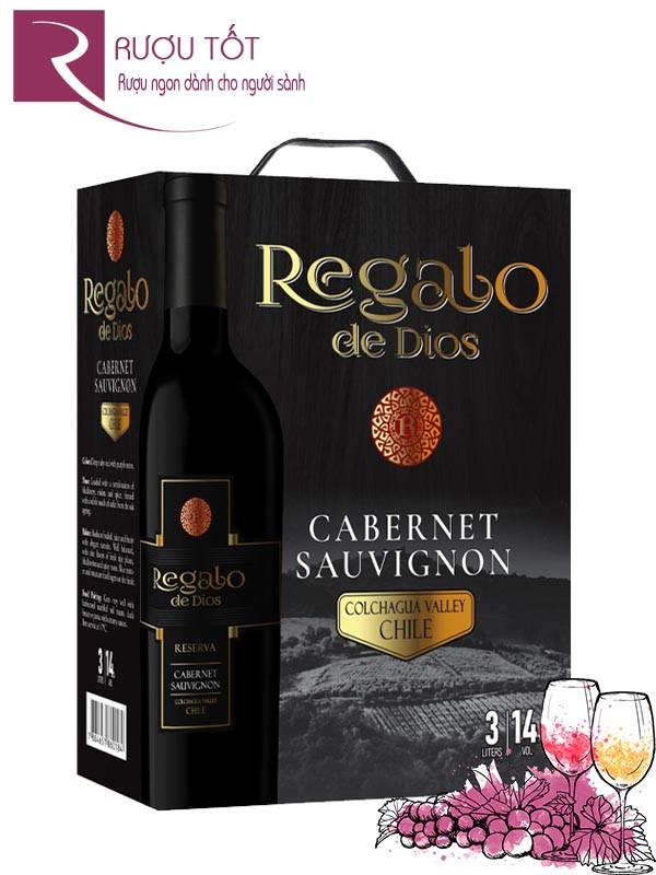 Vang Bịch Regalo de Dios 14% Cabernet Sauvignon